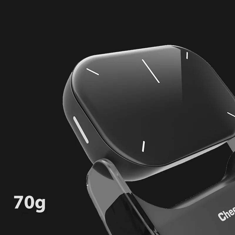 TechnoHack® - Cheerdots 2 — Mouse inalámbrico con panel táctil y grabación