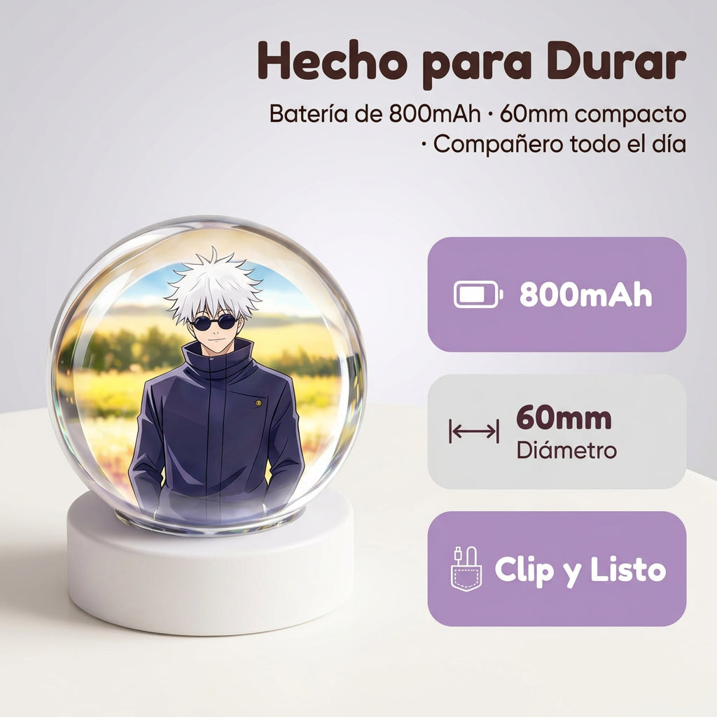 TechnoHack® - Esfera de Cristal 3D con Video