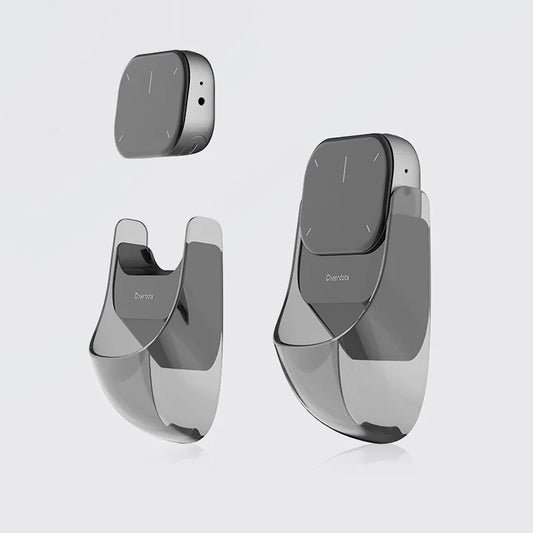 TechnoHack® - Cheerdots 2 — Mouse inalámbrico con panel táctil y grabación